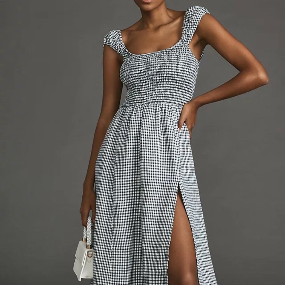 Reformation Tavi Linen Dress